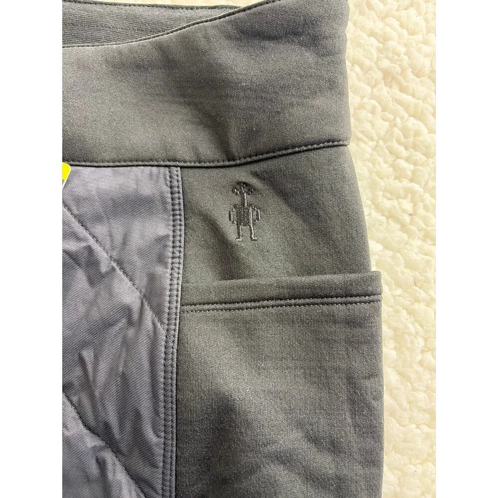 Smartwool Womens‎ Smartloft Skirt Size XL Black Pockets Pull On NEW